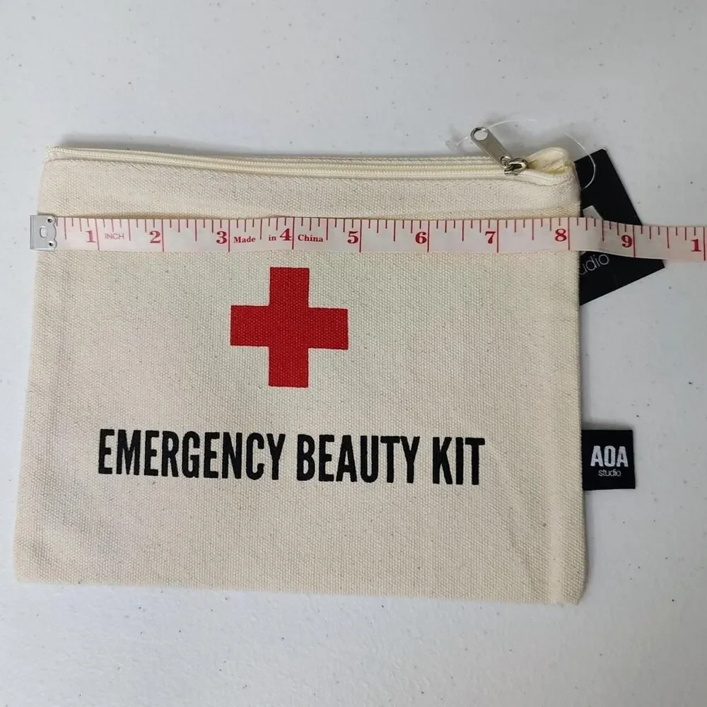 No-brand Women's Cream and White Bag